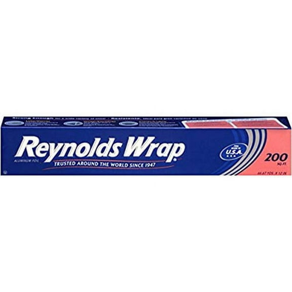 Reynolds Wrap Aluminum Foil, 200 Square Feet, 3 Pack