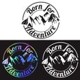 thumbnail image 3 of Mountain Decal, Car Vinyl Sticker Reflective Mountain Stickers Bumper Door Window Trunk Decor, 3 of 7