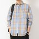 thumbnail image 4 of Blusa y camisa de manga larga con cuello vuelto para hombre, informal, con estampado y bolsillo, de poliéster, 4 of 5