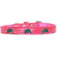 thumbnail image 5 of Dolphin Widget Croc Dog Collar Red Size 12, 5 of 10