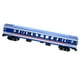 thumbnail image 4 of 1/87 HO Modelo de Juguetes Ferroviarios YZ25G Coche de Pasajeros Juguetes Diésel Regalos para Niños Azul Yotijar Tren retro de escala HO, 4 of 7