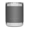 thumbnail image 4 of YETI Rambler 10 oz Lowball, Isolé sous Vide, Acier Inoxydable avec Couvercle Standard, Charbon, 4 of 5