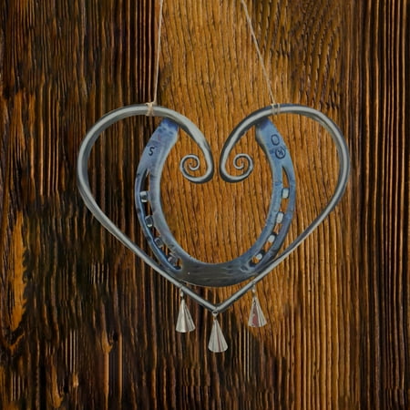 

LASHALL Horseshoe Love Wind Chime Home Decoration Valentine s Day Pendant