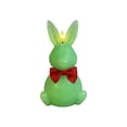 thumbnail image 1 of Green Easter Bunny Shaped Led Candle Lamp Flickering Flameless For Home Holiday Table Decoration Safe Ambiance Battery Operated, 1 of 7