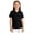 F296 Black, variant on Likimi Children Girls Boys T Shirts Classic Solid Color Short Sleeve Lapel Button Down Casual Comfort Shirts Dark Green Size 13-14 Years