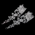 thumbnail image 1 of Maoww Woman White Wedding Bridal Prom Party Lace Flower Fingerless Gloves, 1 of 6