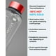 thumbnail image 4 of Botella FOODOLOGY de 500 ml, a prueba de fugas, ligera, roja, 4 of 7