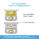 thumbnail image 4 of Cuchillas T-Blades Perfitech Compatibles con Andis T-Outliner 1 Paquete, 4 of 7
