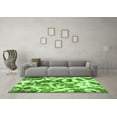 thumbnail image 3 of Ahgly Company Indoor Rectangle Abstract Green Modern Area Rugs, 6' x 9', 3 of 4