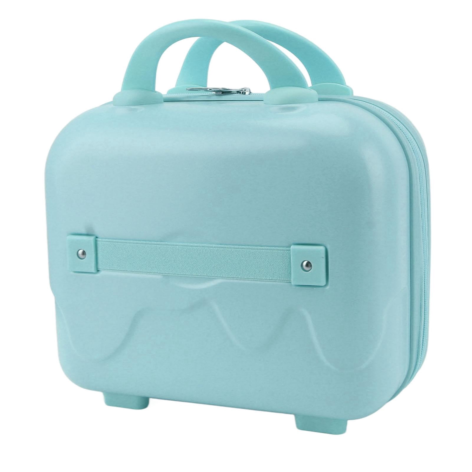 Yajisi 14" Blue Hard‑Shell Mini Carry‑On Luggage – Lightweight, Large Capacity, Anti‑Slip Feet, Durable ABS, Airline‑Approved