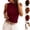 30# Deep Red, variant on Women's Summer Tops Mock Neck Ribbed Casual Sleeveless Tank Tops 2026 Trendy Form Fitting Crop Tops Deep Red S