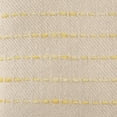 thumbnail image 2 of LR Home Torrent Cotton Blend Poly Filled Pillow in Yellow/Ivory, 20" x 20", 2 of 9