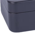 thumbnail image 2 of Caja de Dinero Sincero Pequeña con Cerradura Varios Compartimentos Plegable Acero Inoxidable Portátil Asa Color Negro Esmerilado Gran Tamaño con Llave, 2 of 5