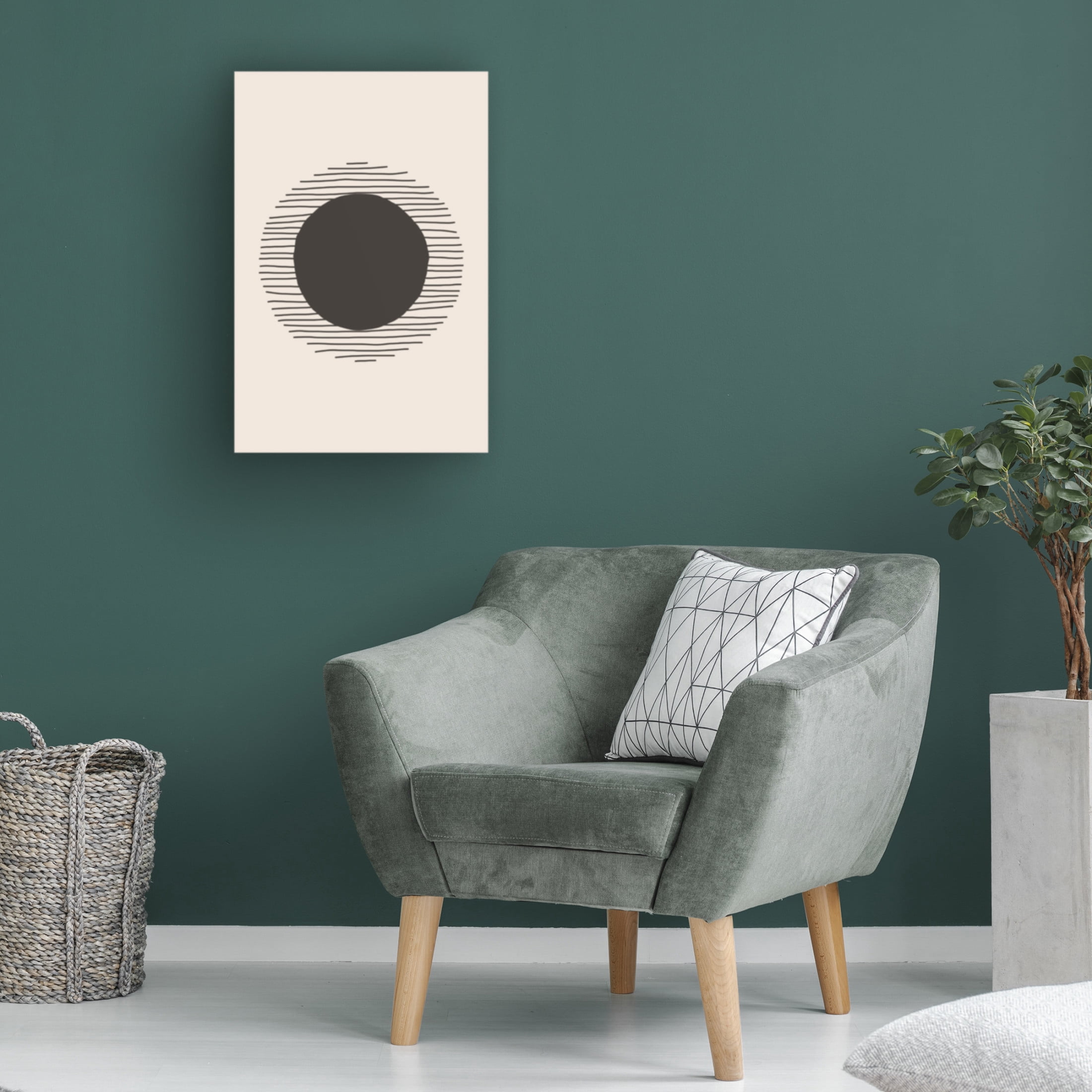 Trademark Fine Art jay stanley  Circle Vibe Series 4 Canvas Wall Art