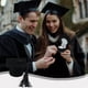 thumbnail image 4 of CaiYueKe Graduation Cap Ring Box Keepsake Holder, Commencement Gift for College University Graduate, Velvet Jewelry Storage Display Case, Senior Present Party Decor, 4 of 6