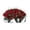 Red, variant on Cemetery Tombstone Flower Saddle Artificial Grave Decoration 19.6x10.6in Rose Floral Memorial Mothers Day Remembrance Graduation Tribute Decor