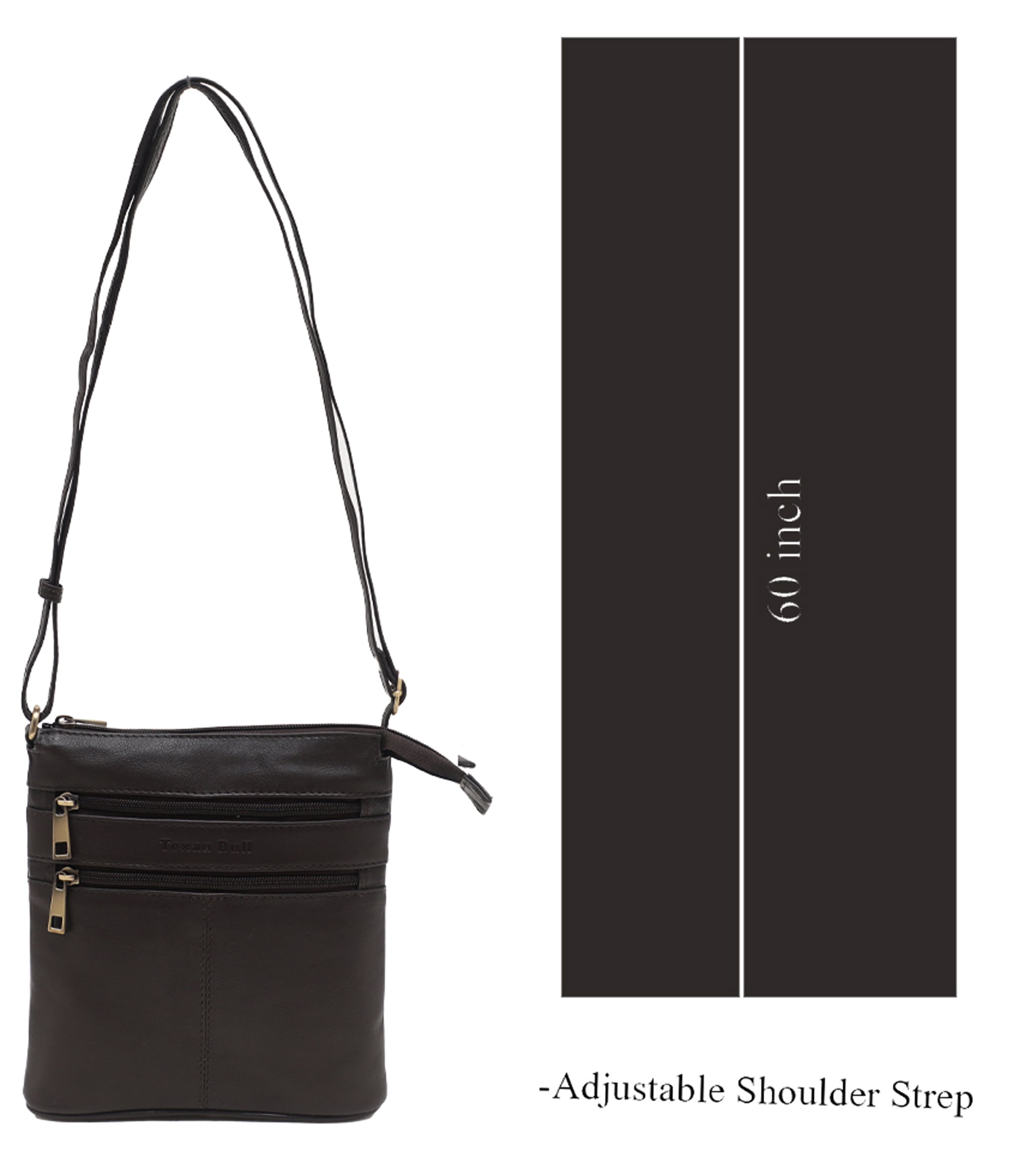 Leather Crossbody Bags For Women-Shoulder Strap Women Purses Travel Handbags