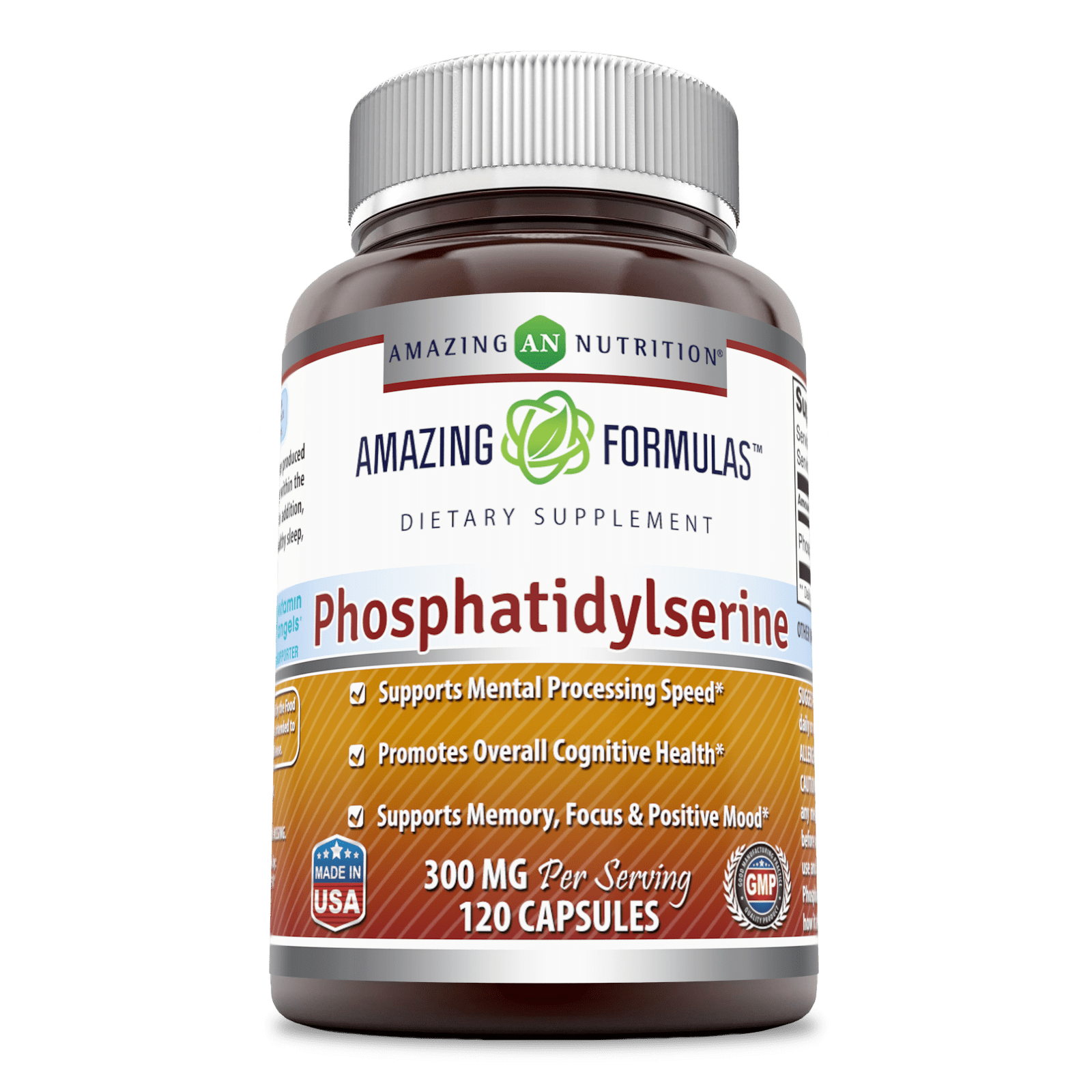 Amazing Formulas Phosphatidylserine Dietary Supplement 300