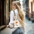 thumbnail image 5 of FORMRS Womens Crossbody Sling Bag Travel Daypack Shoulder Chest Backpack, Hand Drawn Pumpkin, 5 of 7
