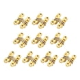 thumbnail image 4 of Bisagra invisible Bisagra de puerta oculta Hardware Bisagras de puerta ligeras Aleación de zinc para puertas de mostrador Puerta plegable Ventana Luz dorada, 4 of 8