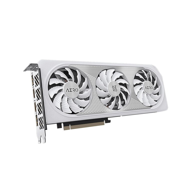 GIGABYTE GPU GeForce RTX 4060 AERO OC 8G, 8GB GDDR6, 3x WINDFORCE