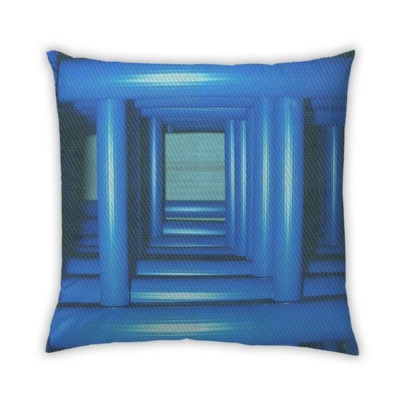 Ahgly Company Indoor Square Contemporary Throw Pillow, 18 inch by 18 inch