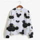 thumbnail image 4 of Sudadera con capucha para mujer de otoño 2024 con estampado de Minnie Mouse de Disney, sudadera holgada de dibujos animados para mujer, sudadera Harajuku para mujer, top coreano para mujer, 4 of 5