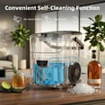 thumbnail image 6 of FREE VILLAGE Nugget Ice Maker Countertop,Portable Ice Machine with Carry Handle,Chewing Ice 35 lbs Per Day,Fast Making in 6 Mins,Auto-Cleaning,with Basket and Scoop,for Home,Kitchen,Camping,RV-Black, 6 of 9