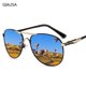 thumbnail image 2 of Gafas de sol polarizadas de piloto de lujo para hombres y mujeres, gafas de sol Retro para conducir y pescar, gafas de sol masculinas de Metal de diseñador de marca, UV400 Fivean unisex, 2 of 2