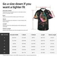 thumbnail image 5 of Sikiie Bird5 Print Men's Hawaiian Shirt, Summer Beach Button Pocket Short Sleeve T-Shirt,XX-Large, 5 of 7
