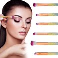 thumbnail image 6 of Mermaid-Style Makeup Brush Set 6-Piece, 6 of 6