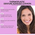 thumbnail image 2 of Adheza Thermoplastic Denture Adhesive, Zinc-Free Formula Long-Lasting Hold Up to 7 Days Secure Fit, 2 of 5