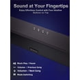thumbnail image 2 of Computer Speakers, 24W Bluetooth Computer Soundbar, 3.5mm Aux-in Computer Speakers for Desktop Monitor, Computer Sound Bar with Deep Impactful Bass,, 2 of 5