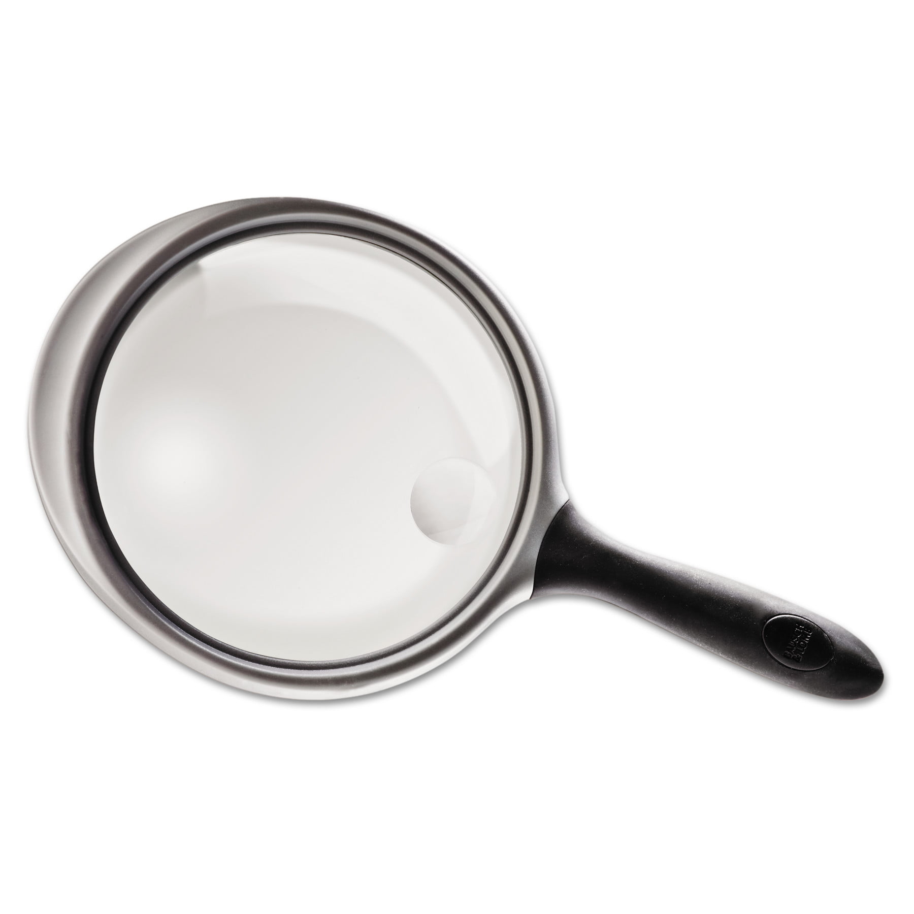 Bausch & Lomb 2X - 4X Round Handheld Magnifier with Acrylic Lens, 5 ...