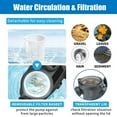 thumbnail image 6 of iMeshbean 1.5HP 2 Speed Above/Inground Swimming Pool Pump Motor 90/42GPM 69FT Hmax 230V, 6 of 16