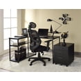 thumbnail image 3 of ACME Drebo Writing Desk in Black, 3 of 4
