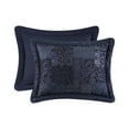 thumbnail image 6 of Bedding Sets, 4 PCS King Comforter Set Navy, Navy Bed Sets,Polyester Comforter Sets, Household Supplies & Décor, Bedding, Bedding Sets 4 PCS King Comforter Set Navy, 6 of 11