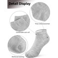 thumbnail image 3 of 16 Pairs Boys Socks Kids Girls Socks Toddler Low Cut Athletic Ankle Socks Half Cushion Socks for Boys Girls 1-14Years, 3 of 6