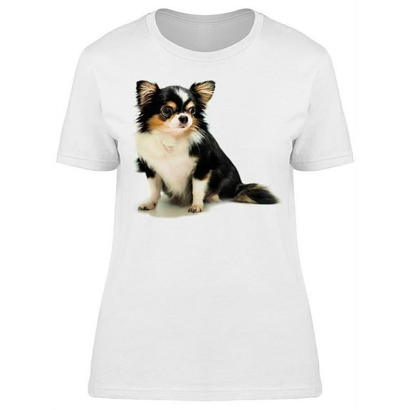 Funny Small Chihuahua Posing T-Shirt Women -Image by Shutterstock, Female 3X-Large