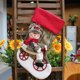 thumbnail image 3 of Uuowzo Christmas Tree Decoration Stockings Gift Bag Gift Bags Candy Bags Hanging Festival Ornament Household Goods Used in Winter, Multicolor, 3 of 3