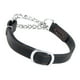 thumbnail image 5 of EeaseMX Collar de cuero para perro, ajustable, cadena de acero inoxidable para mascotas (2 cm), 5 of 7
