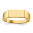 thumbnail image 6 of 14K Yellow Gold Signet Ring Size 8, 6 of 6
