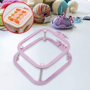 amagogo Desktop Embroidery Frame Cross Stitch Frame for Sewing Punch Quilting Light