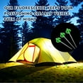 thumbnail image 3 of Vobzolite tent stakes heavy duty Glow In The Dark Tent Stakes Pegs (8.27in+8Pcs）, 3 of 8