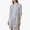 Blue, variant on ZZwxWA Women's Button Down Shirt Dress Oversize Collared Long Sleeve Stripes Linen Tunic Dresses Blouse