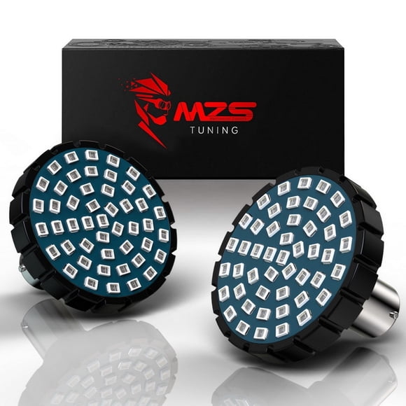 Kit de bombillas LED de señal de giro MZS 1156, color rojo mejorado, para motocicletas