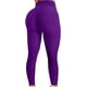 thumbnail image 4 of Leggings, Mujer Levantamiento de glúteos Pantalones de yoga Cintura alta Control de barriga Burbuja Levantamiento de cadera Entrenamiento Mallas para correr Adepaton WMZL-864-80, 4 of 5