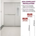 thumbnail image 4 of ADA CENTRAL SIGNS - Fire Regulations - Require This Door To Be Kept Closed Sign - ADA Compliant Digitally Printed Text Wall Sign - Emergency Evacuation, Safety Signs - Vinyl 7” x 10” White and Red, 4 of 7