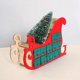 thumbnail image 3 of Calendario de Adviento de madera, caja de cuenta atrás para Navidad, escritorio, 24 cajones, decoración de fiesta, decoraciones navideñas de invierno, 3 of 4