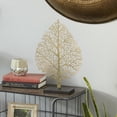 thumbnail image 2 of 11" x 16" Gold Metal Tree Sculpture, by DecMode, 2 of 10